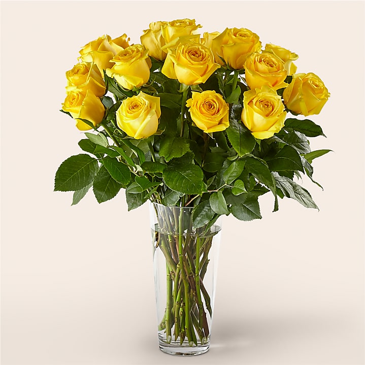 product image for Long Stem Yellow Rose Bouquet