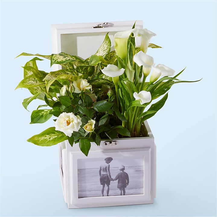 product image for White Garden Keepsake Box